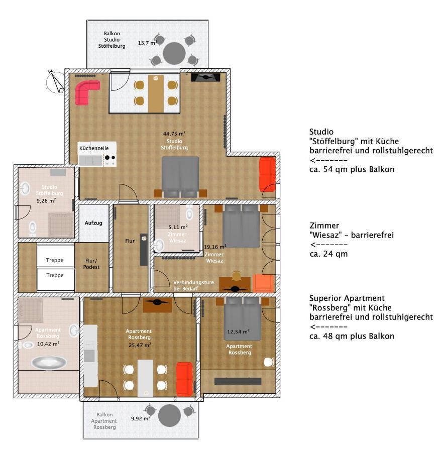 Ferienwohnungen Und Zimmer In Reutlingen-Goenningen Εξωτερικό φωτογραφία